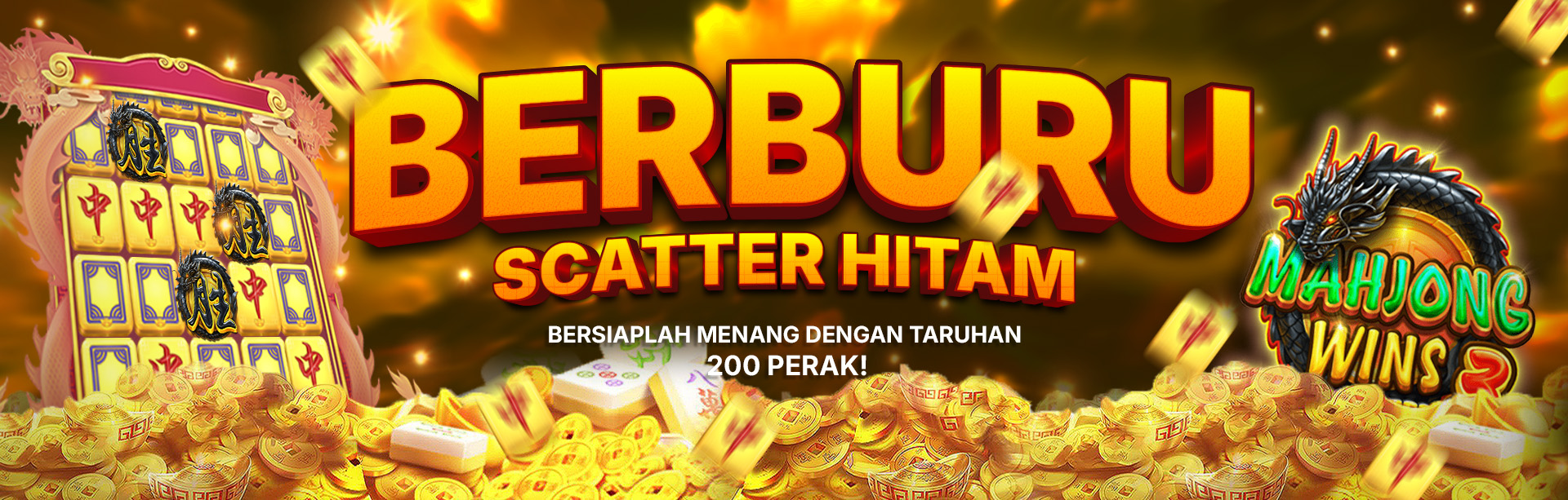 BERBURU SCATTER HITAM