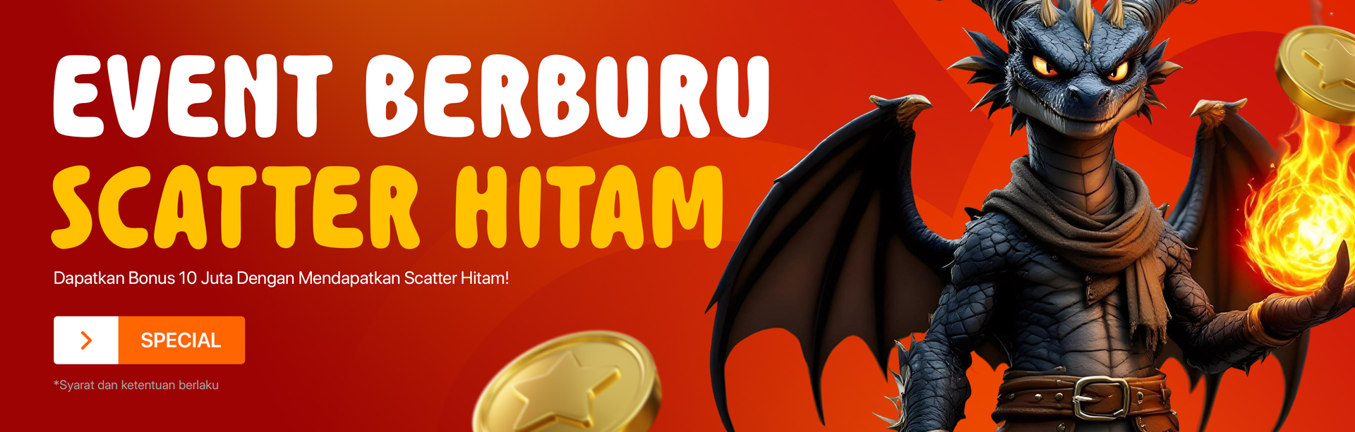 EVENT BERBURU SCATTER HITAM