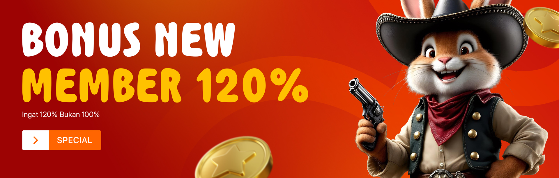 BONUS NEW MEMBER 120%