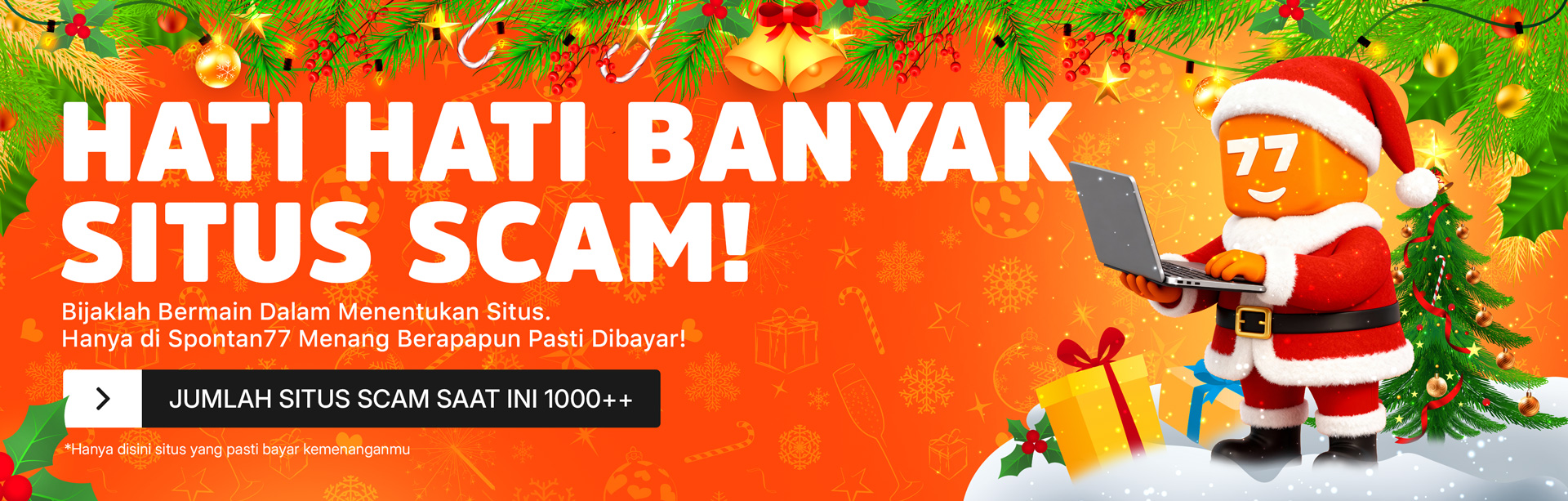 SPONTAN77 SITUS ANTI SCAM 