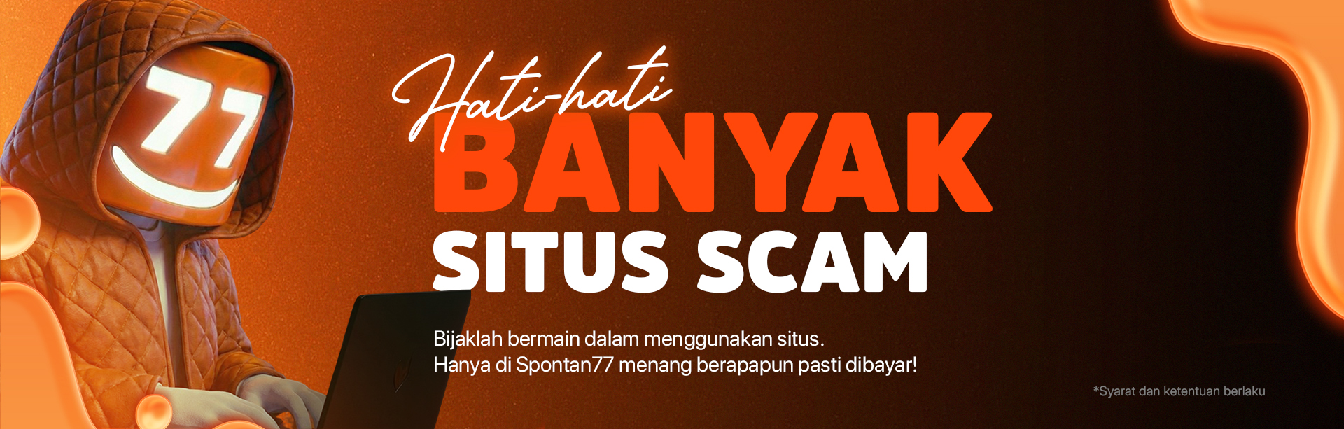SPONTAN77 SITUS ANTI SCAM 