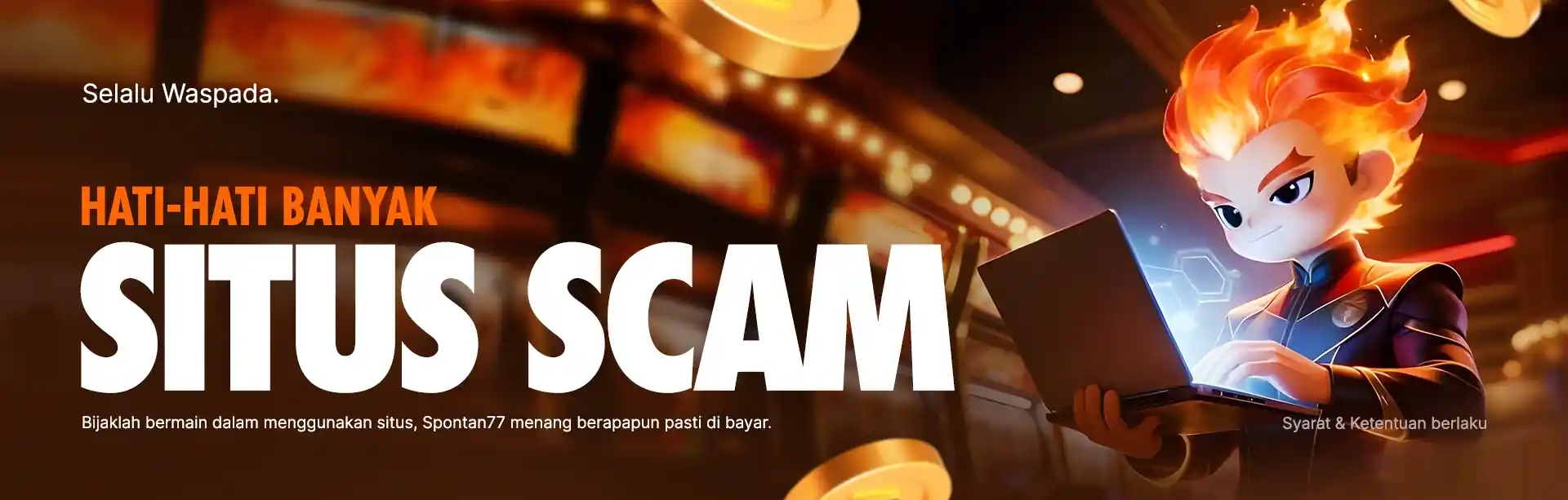 SPONTAN77 SITUS ANTI SCAM 