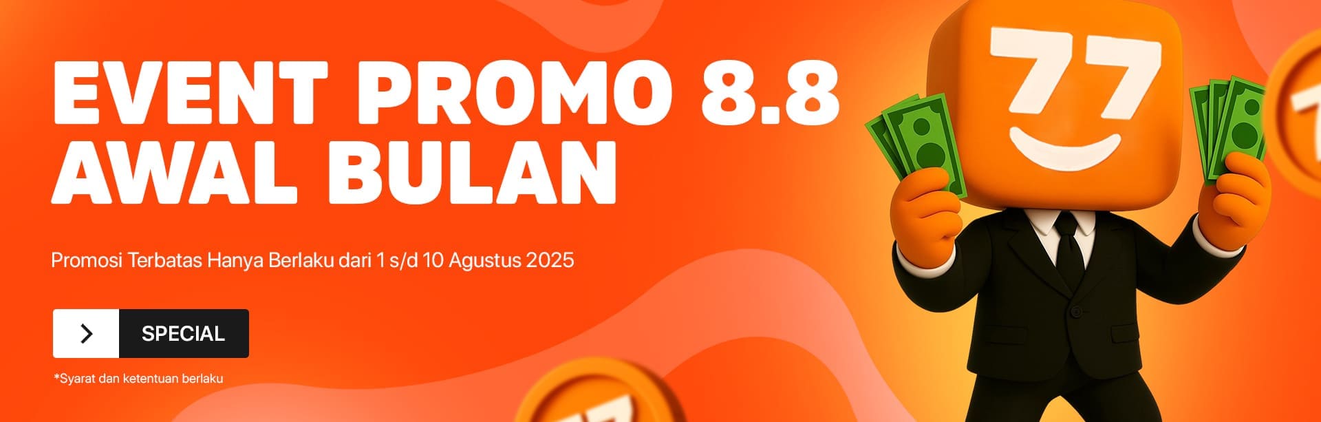 EVENT PROMO AWAL BULAN 8.8