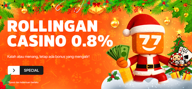 BONUS ROLLINGAN CASINO 0.8%