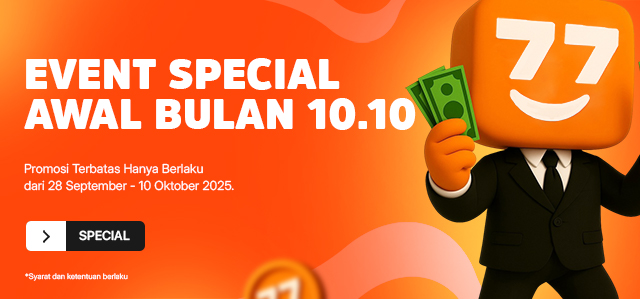 BONUS VIP AWAL AKHIR BULAN 10 10