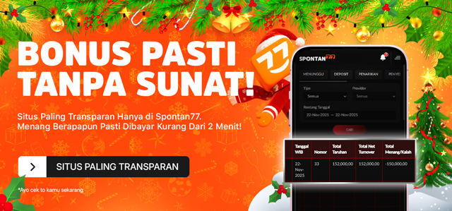 SPONTAN77 CEK TURN OVER