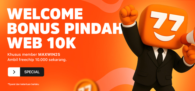 WELCOME BONUS PINDAH WEB
