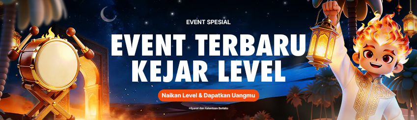 EVENT SPESIAL, NAIK LEVEL BERHADIAH LANGSUNG!