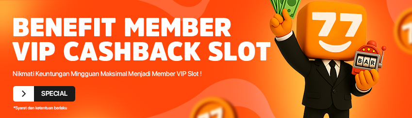 BONUS CASHBACK SLOT & ARCADE MINGGUAN VIP