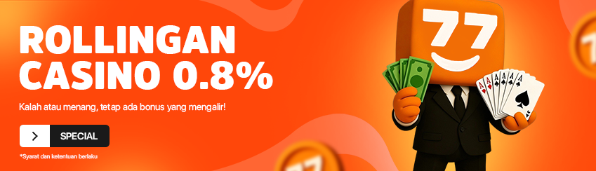 BONUS ROLLINGAN CASINO 0.8%