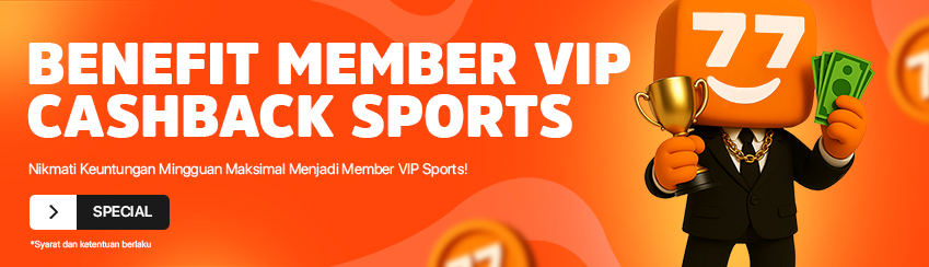 BONUS CASHBACK SPORTSBOOK MINGGUAN VIP
