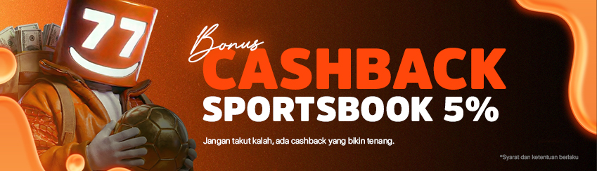 BONUS CASHBACK SPORTSBOOK 5%
