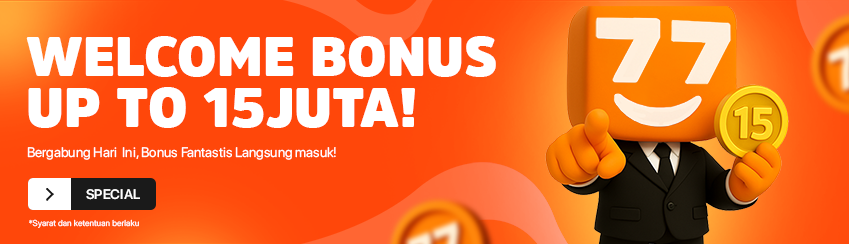 COMBO WELCOME BONUS UP TO Rp15.000.000