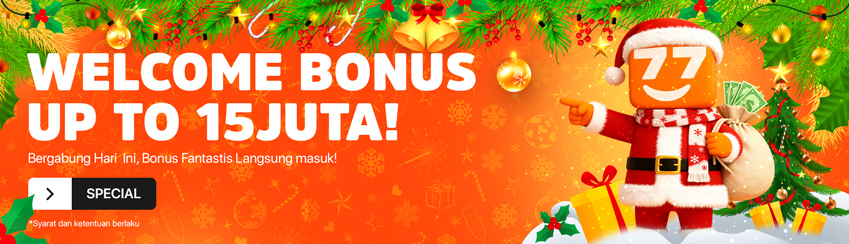 COMBO WELCOME BONUS UP TO Rp15.000.000