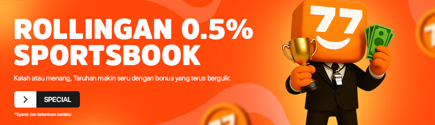 BONUS ROLLINGAN SPORTSBOOK 0.5%