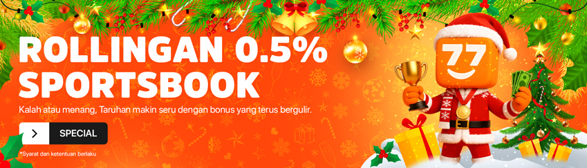 BONUS ROLLINGAN SPORTSBOOK 0.5%