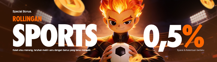 BONUS ROLLINGAN SPORTSBOOK 0.5%