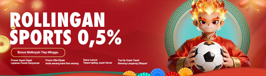 BONUS ROLLINGAN SPORTSBOOK 0.5%