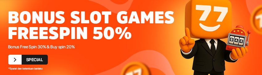 BONUS FREESPIN 50%